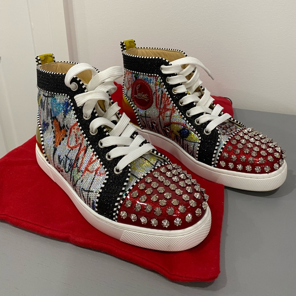 Christian Louboutin sneaker bootie